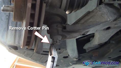 Cotter Pin Nut Removal