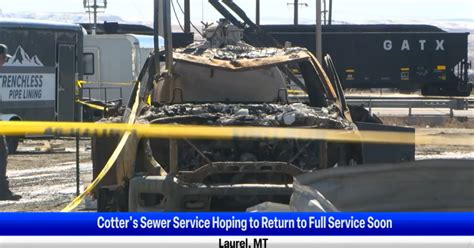 Cotters Sewer Service Fire