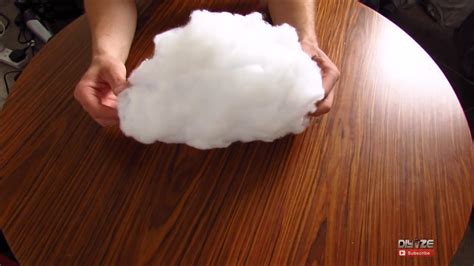 cotton ball cloud mirror