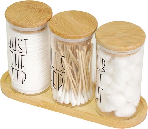 Cotton Ball Holder Set