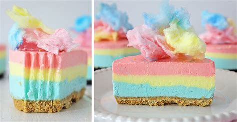 Cotton Candy Cheese Cake
