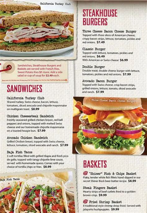 cotton patch cafe georgetown menu