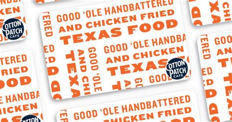 Cotton Patch Gift Card Balance