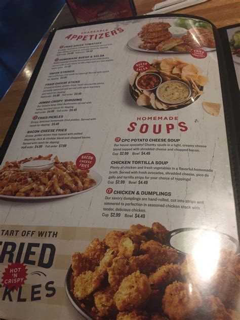 Cotton Patch Menu 2022