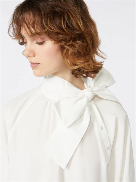 cotton poplin blouse