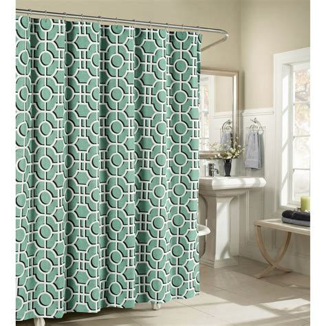 Home Essence Maddy Printed Cotton Shower Curtain