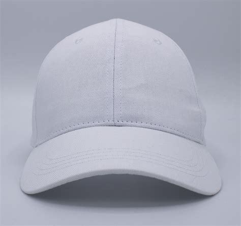 Cotton White Baseball Hat
