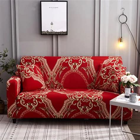 Couch Covers Red