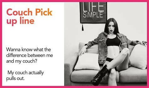 Couch Pick Up Lines
