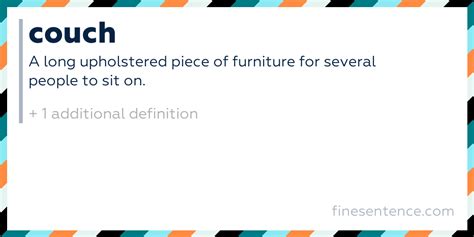 Couch Response Meaning