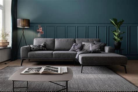 Schwarzes Ledersofa • Bilder Ideen • Couch von Schwarzer Teppich