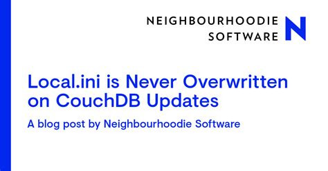 Couchdb Local Ini