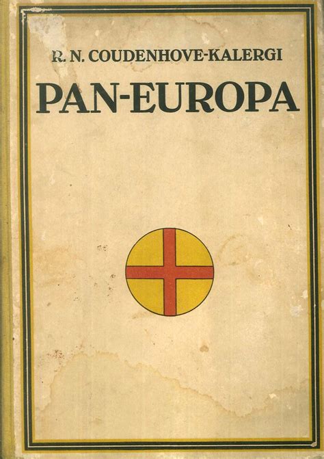 coudenhove-kalergi pan-europa