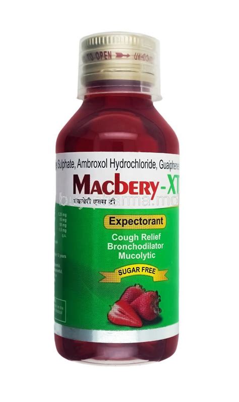 Cough Syrup Macbery Xt