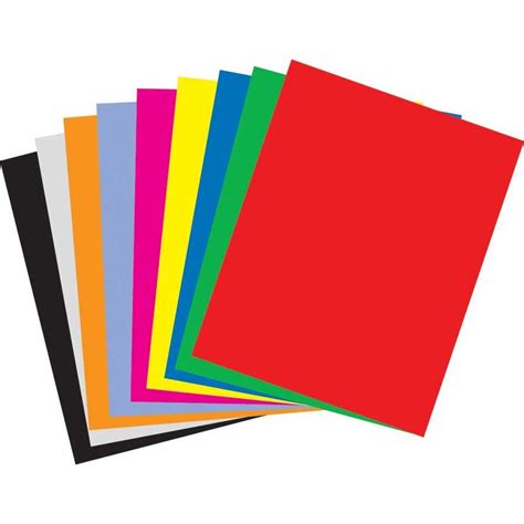 Carton ondule 50x35 assorti Paquet de 10 Cartons ondulés de couleur