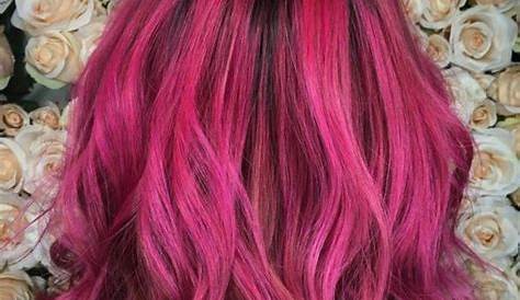 Couleur Cheveux Rose Framboise Ombré En 10 Variantes Absolument Chic Et Choc
