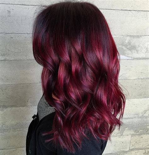 Temporary Red Hair Color Hair color burgundy, Wine hair color, Wine hair