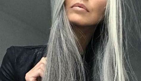 Couleur Gris Cheveux Long s Gray Hair, Silver Grey Hair