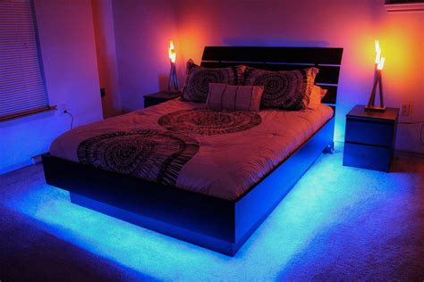 la chambre à coucher Ruban LED la lumière LED peut changer de couleur