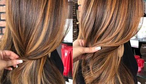 60 Looks with Caramel Highlights on Brown and Dark Brown