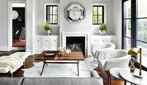 Comment décorer votre salon avec le gris et le blanc