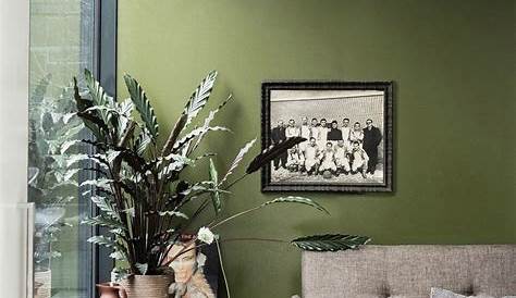 Couleur Mur Vert Olive Peinture Idées Déco Pour L'inviter Chez Vous