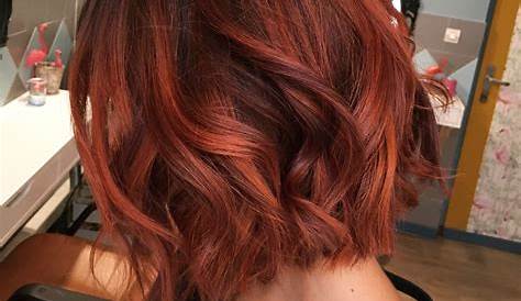 Couleur Ombre Hair Cuivre Firecracker Red Balayage Copper Balayage