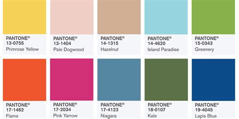 Les couleurs Pantone® 20032019 Agat création webdesign