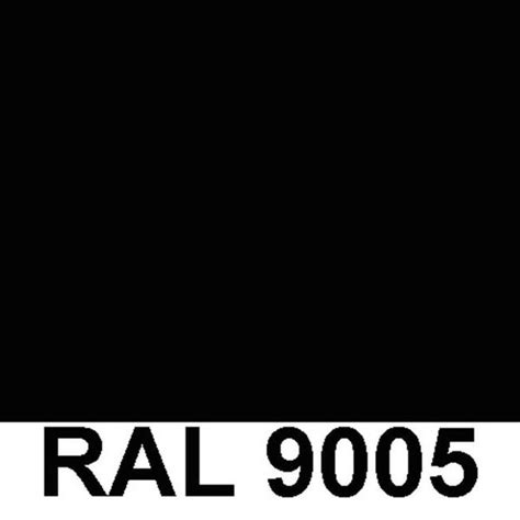 RAL 9005 Jet Black Powder Coating Paint 1 LB
