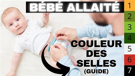 Les selles du bébé allaité