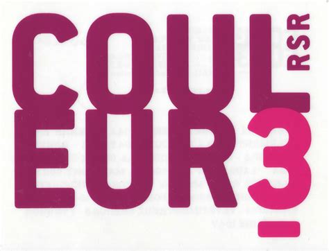 Radio Sticker of the Day Couleur 3
