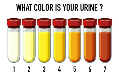 Les Différentes Couleurs De L’urine Et Leur Signification