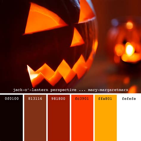 October Halloween color palette, Halloween colors scheme, Color combos