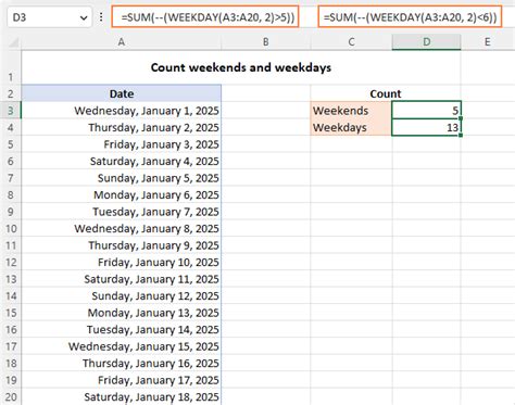 count consecutive days in excel