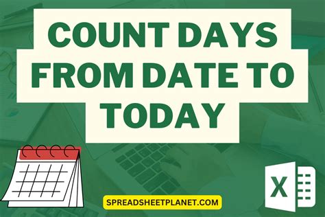 count days from date to today in excel