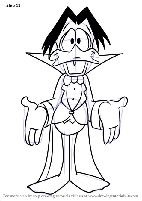 count duckula coloring pages