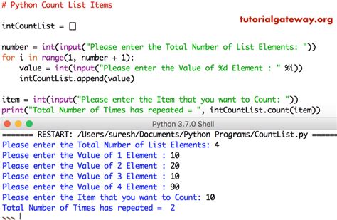count duplicate values in list python