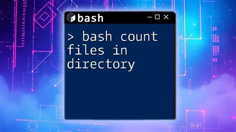 Count Files Matching Pattern Bash