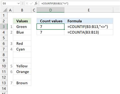 Count Cells That Are Not Blank in Excel (6 Useful Methods) ExcelDemy