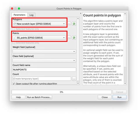 Count Points In Polygon Qgis