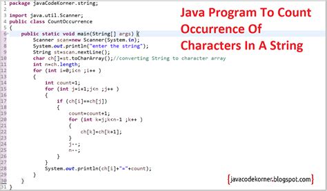 Count Printable Characters From Text In Java