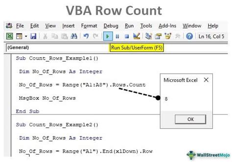 Count Vba Rows