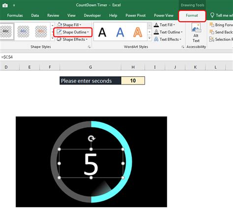 Countdown Timer For Excel