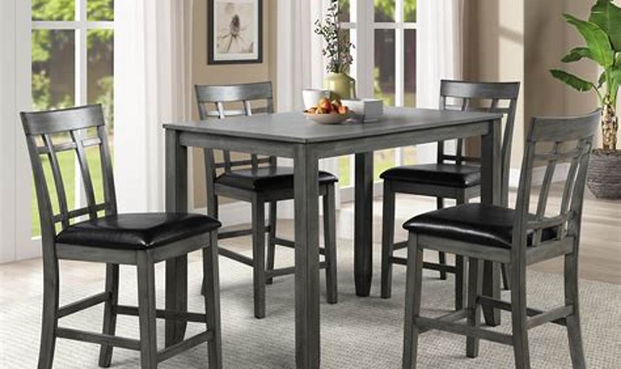 Best Counter Height Kitchen Table Sets for 4