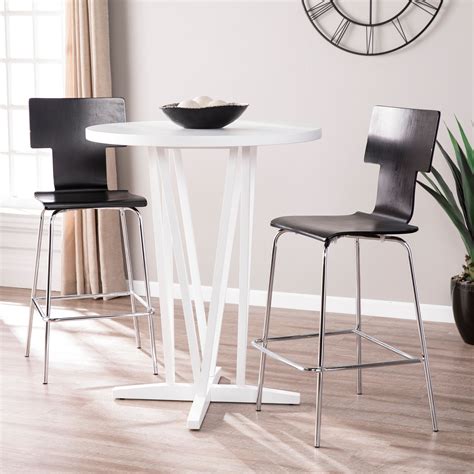 counter height bistro table white