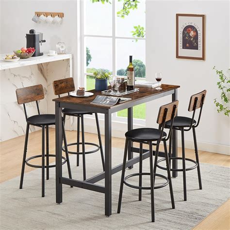 Counter Height Dining Set Industrial