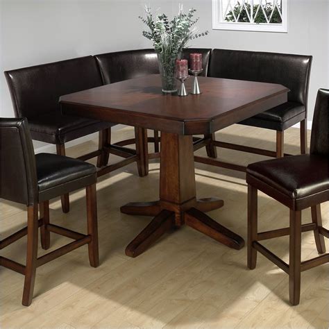 home.furnitureanddecorny.com:counter height dining set with corner bench