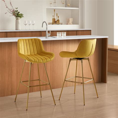 Counter Stool Yellow