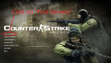 counter strike find servers
