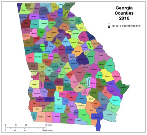Counties In Ga That Start With C